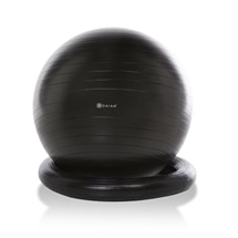 Gaiam 65cm Ball and Base Combo