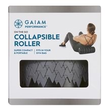 Gaiam Performance On The Go Collapsible Roller