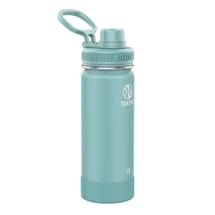 Takeya Actives Insulated Steel Bottle Sage 530ml Spout Lid