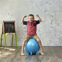 Gaiam Kids Stay-N-Play Balance Ball - Blue