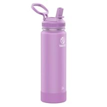 Takeya Actives Insulated Steel Bottle Lilac 700ml Straw Lid