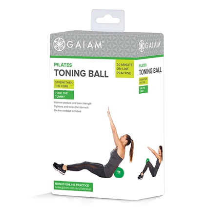 Gaiam Pilates Toning Ball Kit